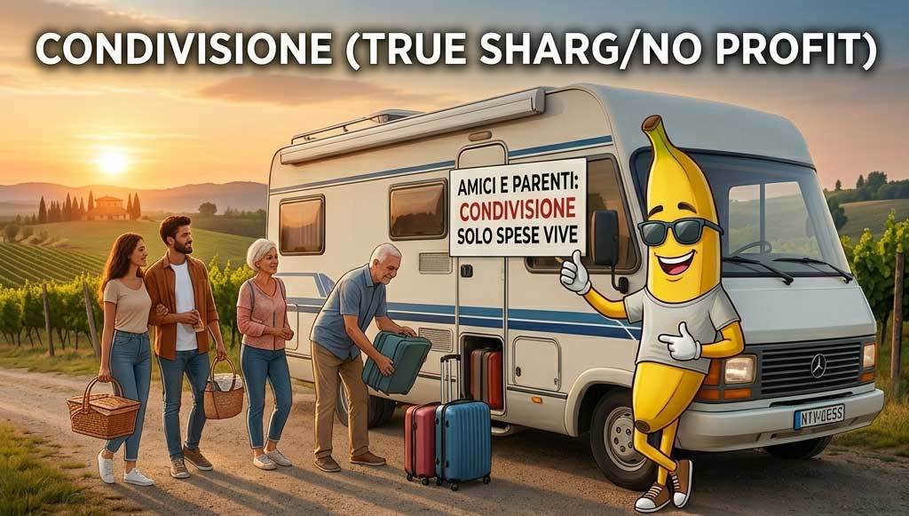 Condivisione camper con amici e parenti